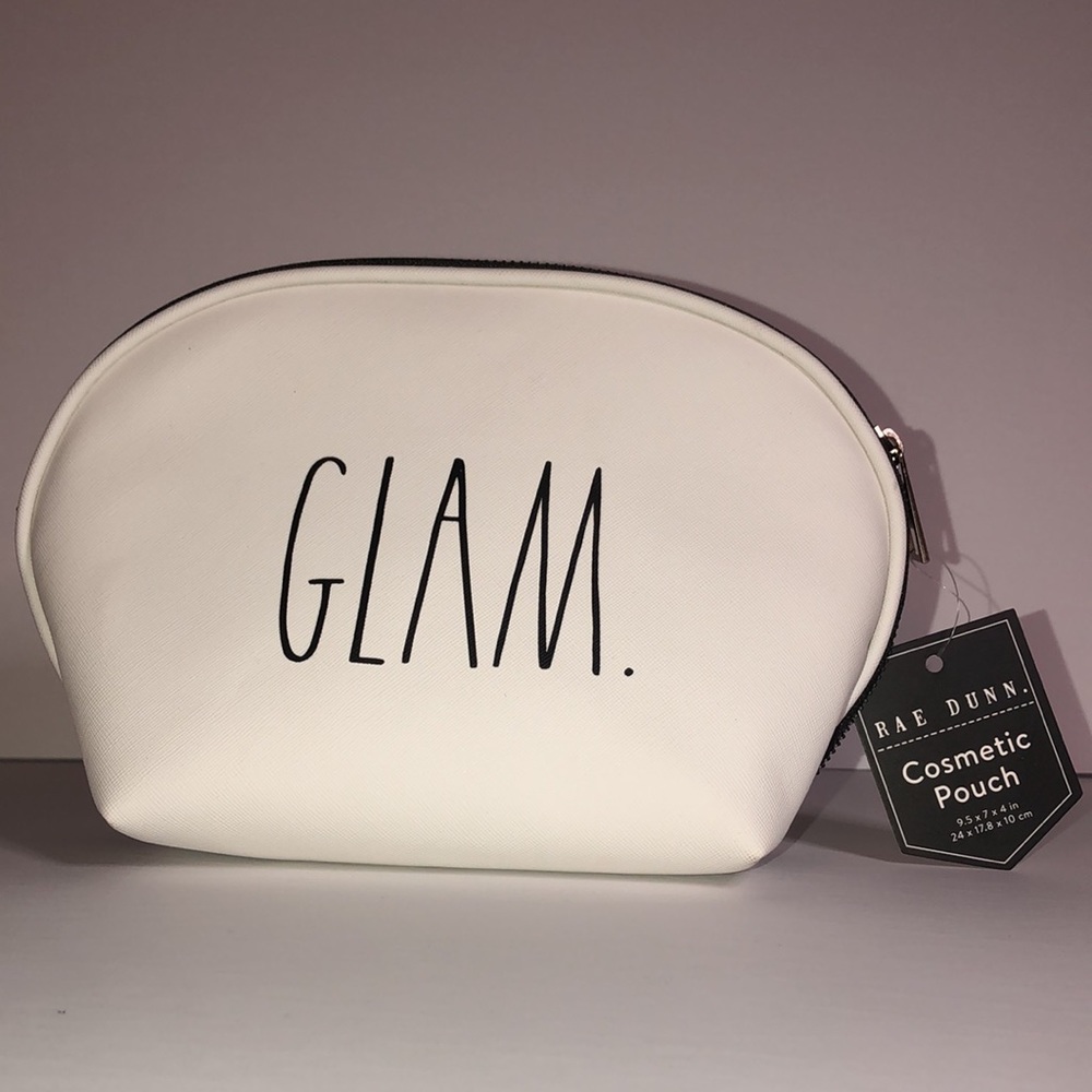 ‼️Final Price‼️NWT Rae Dunn “Glam.” Cosmetic Pouch - Picture 5 of 6